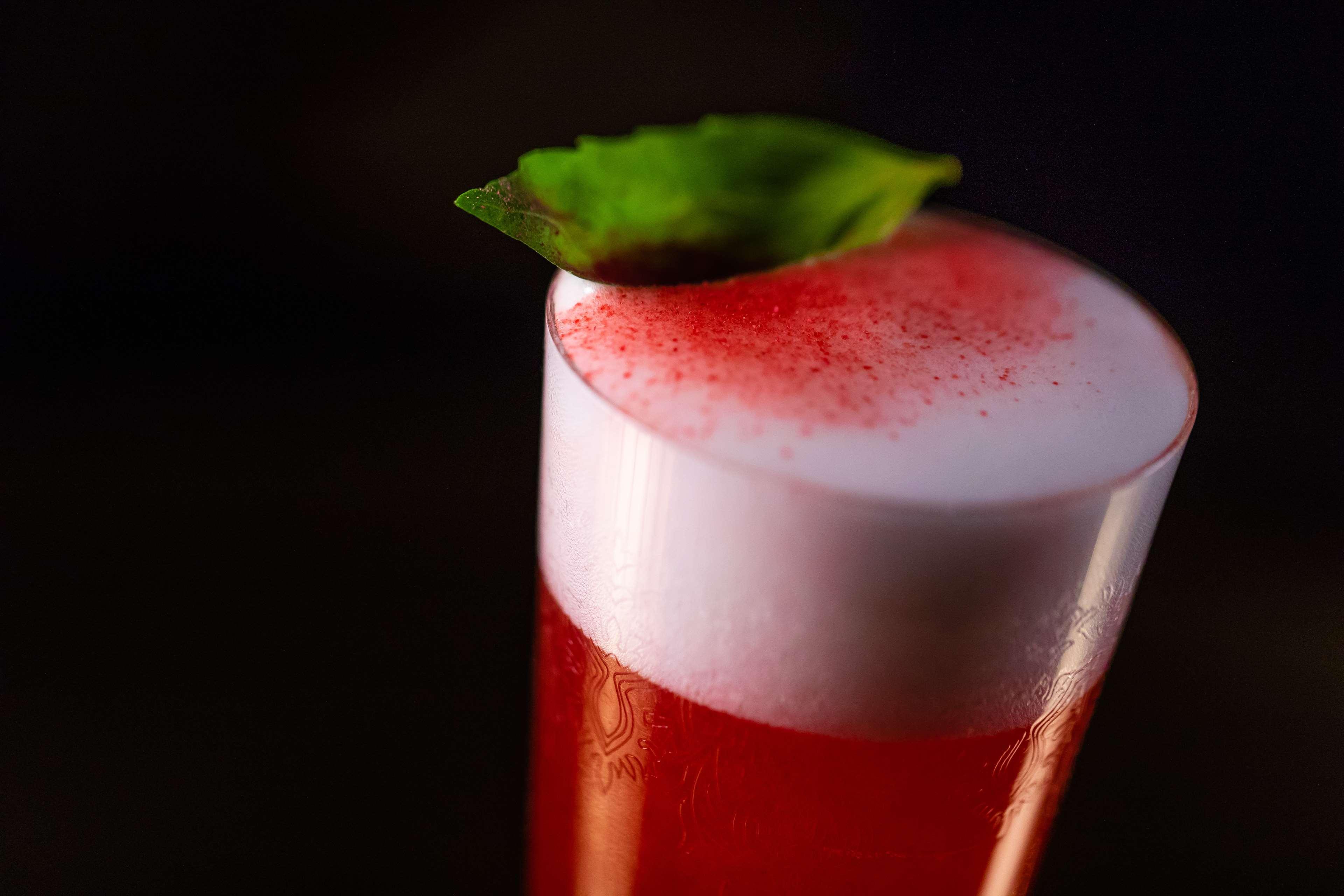 Hotel Hilton Amsterdam Esterno foto A Clover Club cocktail